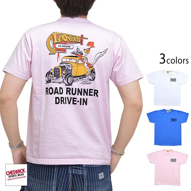 ROAD RUNNER半袖Tシャツ「RR DRIVE-IN」 Cheswick CH78761 チェス