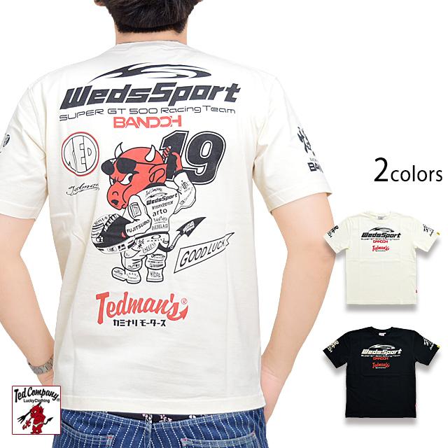 TEDMAN×WEDSSPORT 半袖Tシャツ TEDMAN テッドマン WSBT-02 ウェッズ