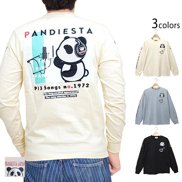 THE FIRST PANDAロングTシャツ PANDIESTA JAPAN 592350 パンディエスタジャパン パンダ