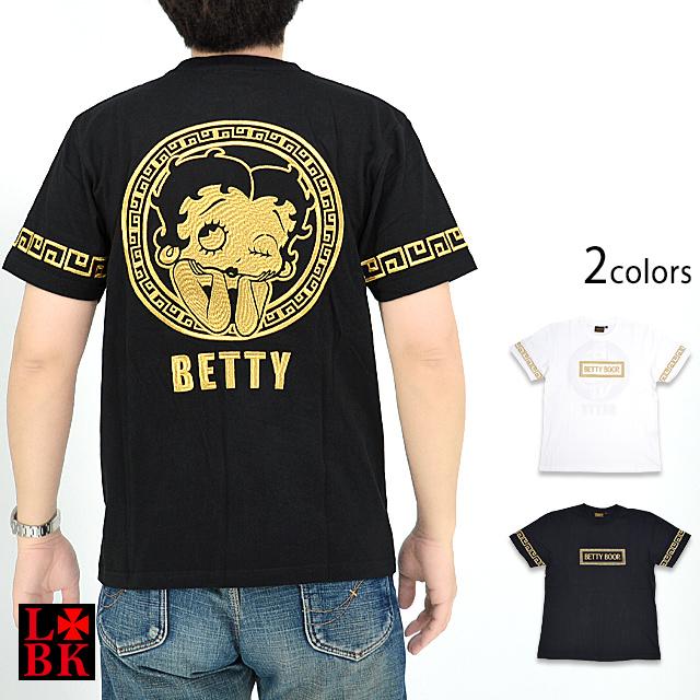 LBK×BETTY GOLDEN Betty Tee◆ロウブロウナックル