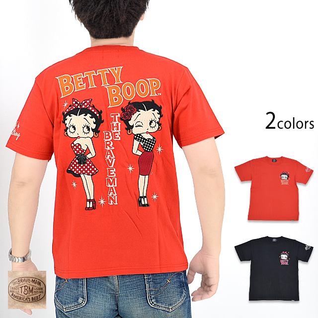 BR×BETTYコラボ 天竺半袖Tシャツ The BRAVE-MAN BBB-2339 ブレイブマン