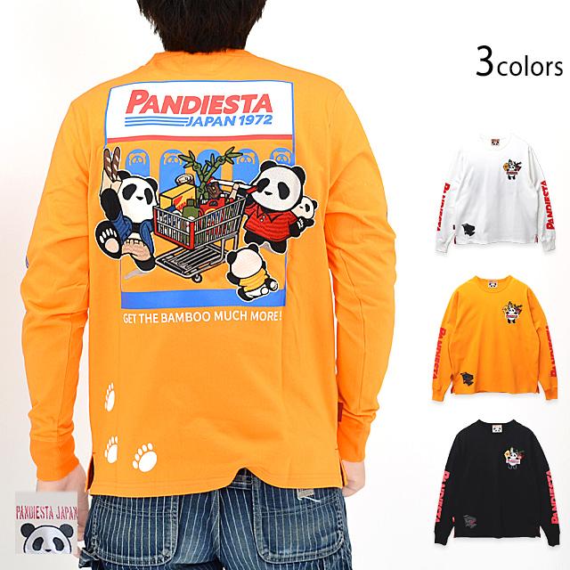 マーケットロングTシャツ◆PANDIESTA JAPAN